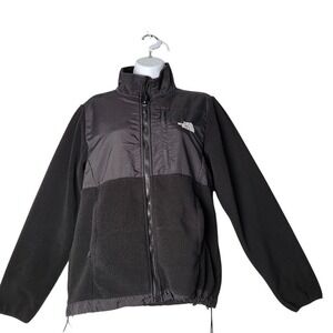 The North Face Women's Fleece Jacket M Black Full Zip Gorpcore Hiking Fall Sport